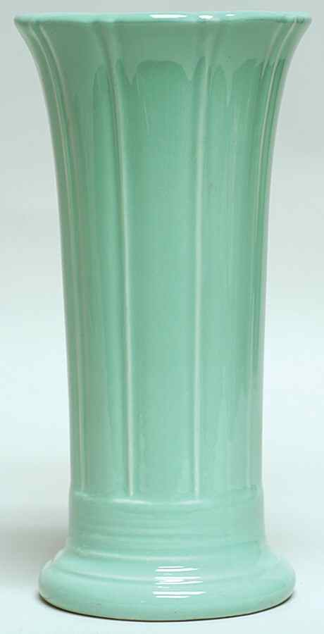 Fiesta Sea Mist Green (Intro 1989) 7" Vase by Homer Laughlin -1