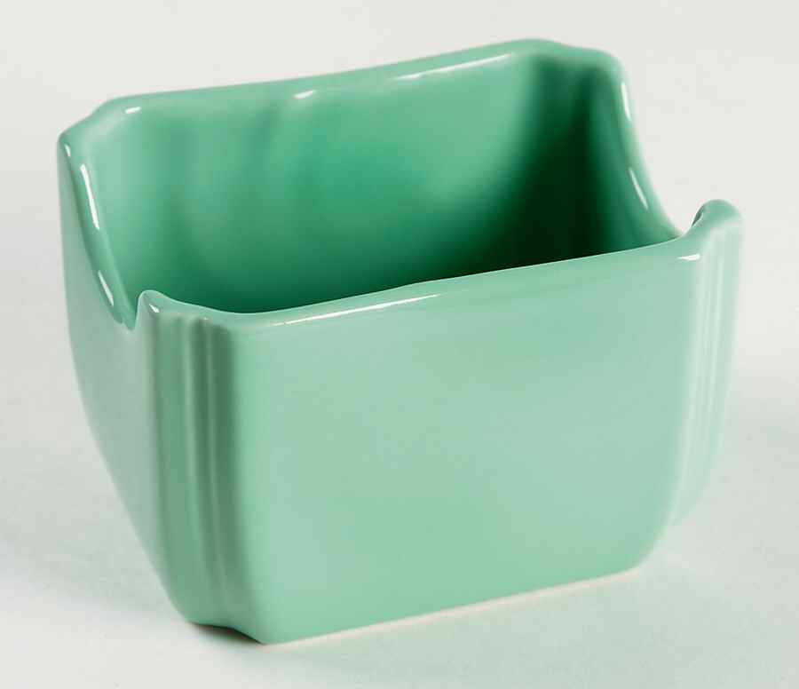 Fiesta Sea Mist Green (Intro 1989) Sweetener Holder by Homer Laughlin -1