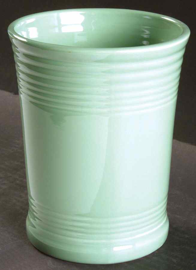 Fiesta Sea Mist Green (Intro 1989) Utensil Holder by Homer Laughlin -1