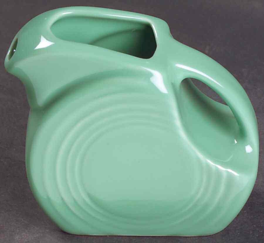 Fiesta Sea Mist Green (Intro 1989) 4 Oz Pitcher by Homer Laughlin -1