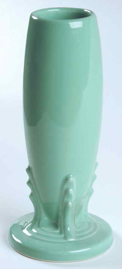 Fiesta Sea Mist Green (Intro 1989) 6" Bud Vase by Homer Laughlin -1
