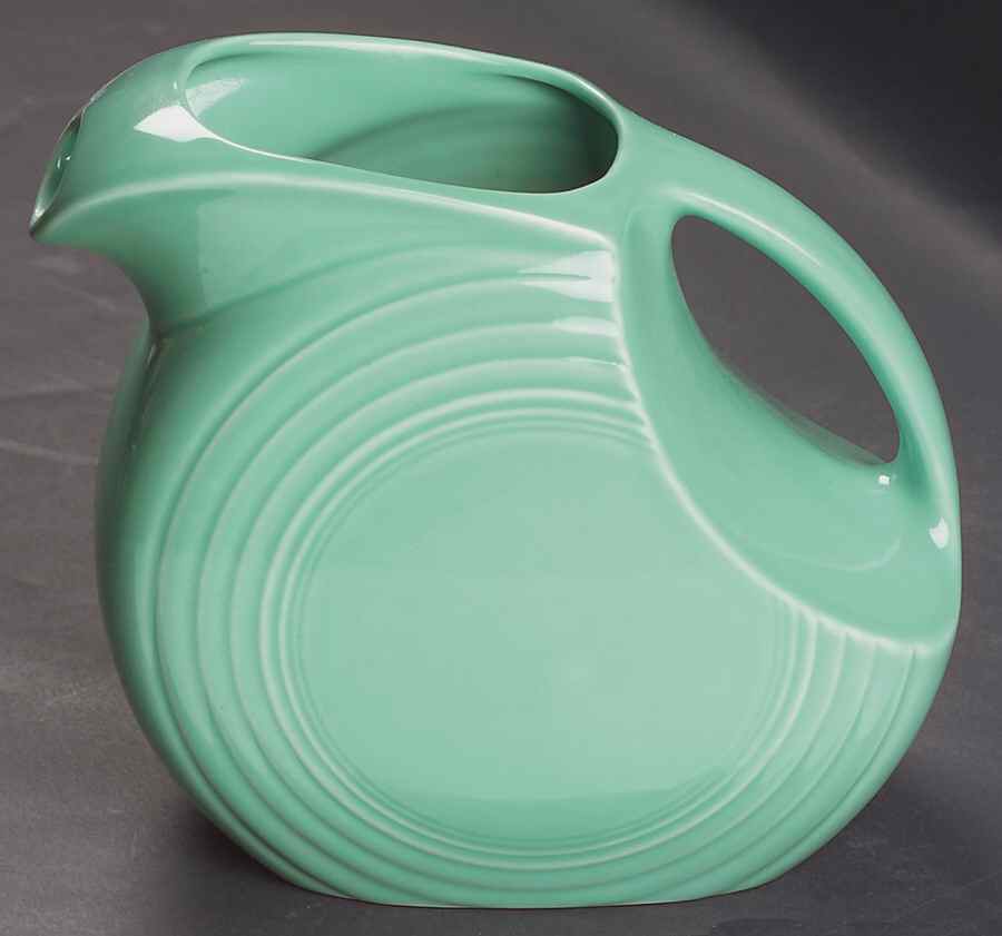 Fiesta Sea Mist Green (Intro 1989) 64 Oz Pitcher by Homer Laughlin -1