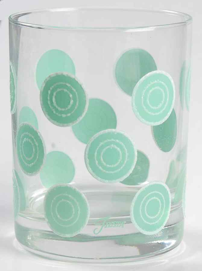 Fiesta Sea Mist Green (Intro 1989) 12 Oz Glassware Double Old Fashioned by Homer Laughlin -1