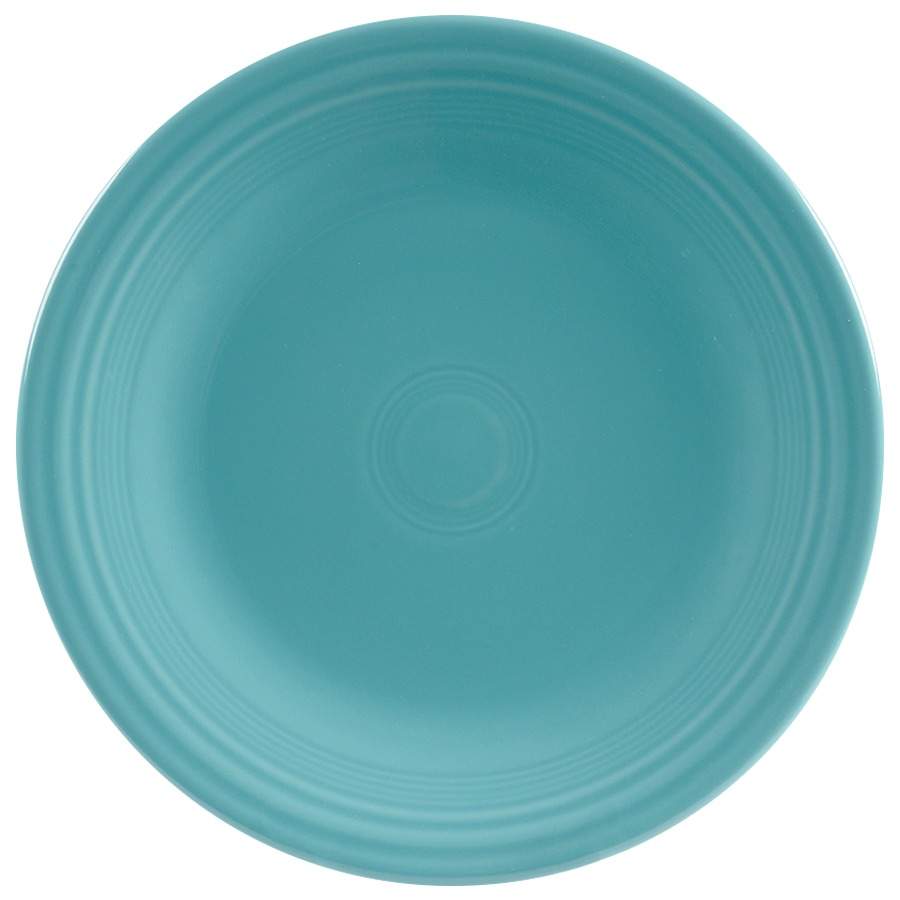 Fiesta Turquoise (Older) Dinner Plate by Homer Laughlin -1