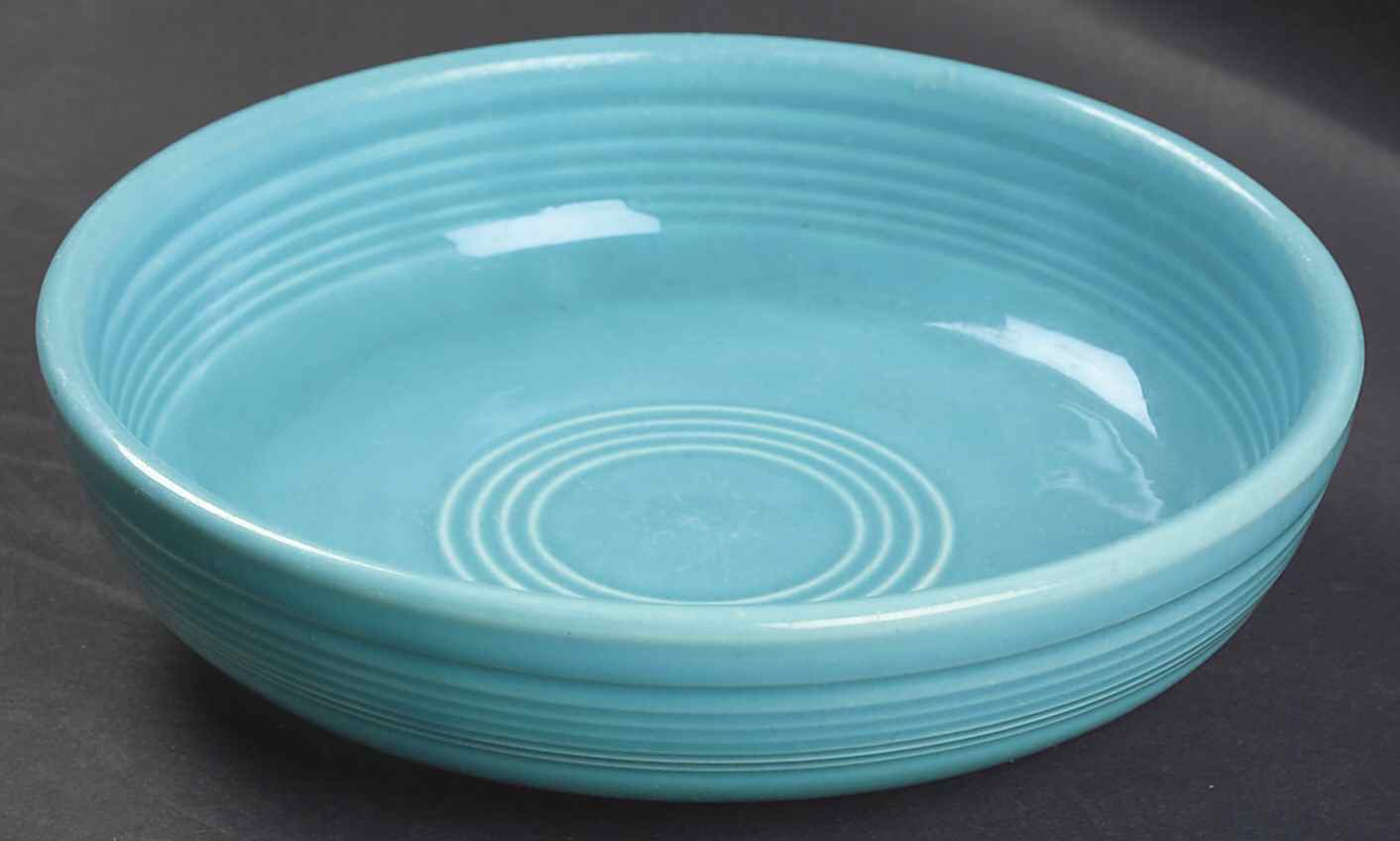 Fiesta Turquoise (Older) 6" Fruit Bowl by Homer Laughlin -1