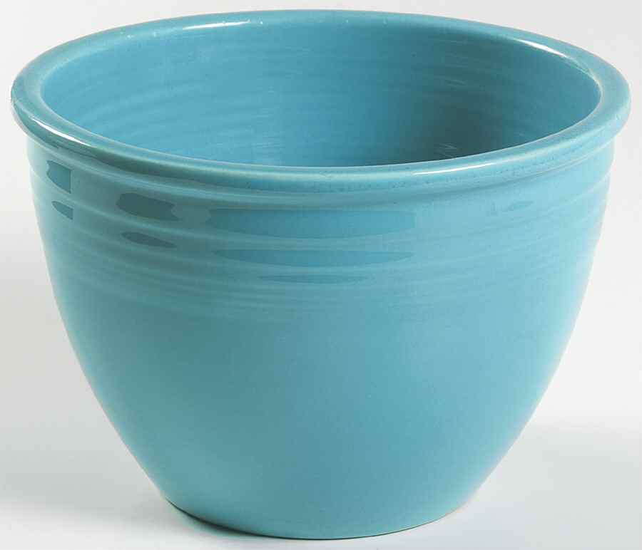 Fiesta Turquoise (Older) 6" Nested Mixing Bowl w/No Center Interior Rings by Homer Laughlin -1