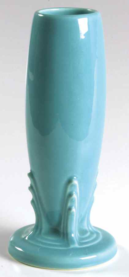 Fiesta Turquoise (Older) 6" Bud Vase by Homer Laughlin -1