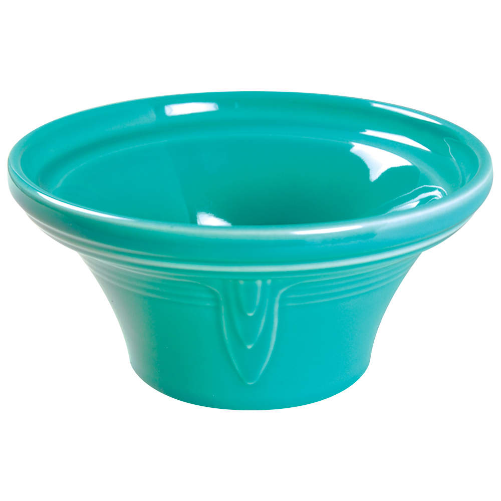 Fiesta Turquoise (Intro 1986) Hostess Bowl by Homer Laughlin -1