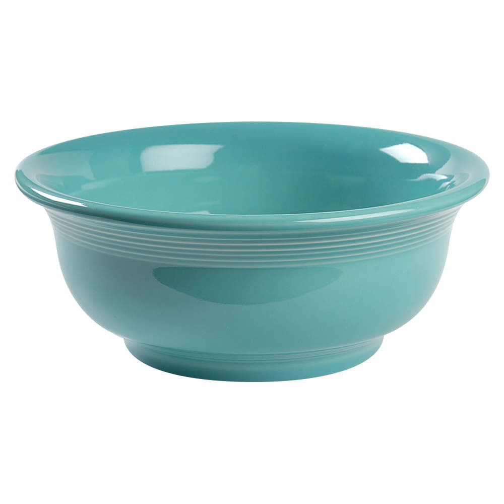 Fiesta Turquoise (Intro 1986) 8" Mixing Bowl by Homer Laughlin -1