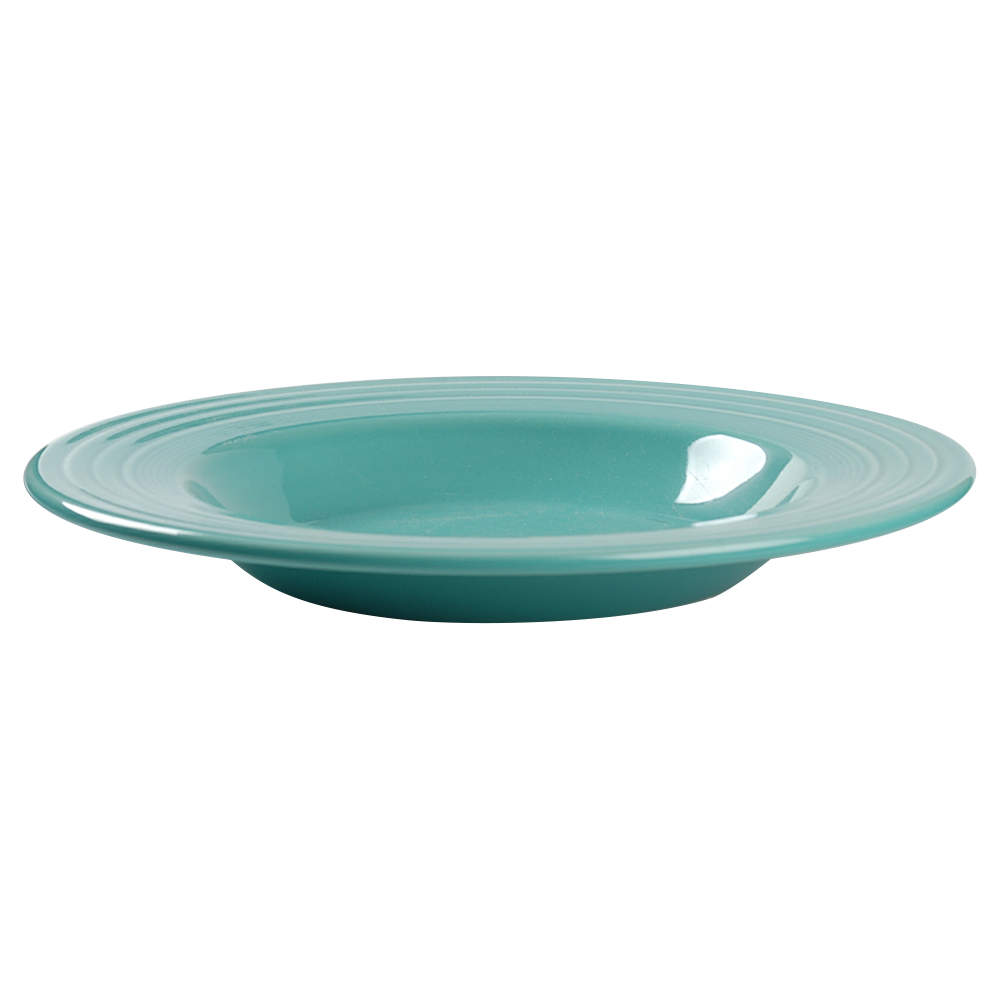 Fiesta Turquoise (Intro 1986) 12" Individual Pasta Bowl by Homer Laughlin -1