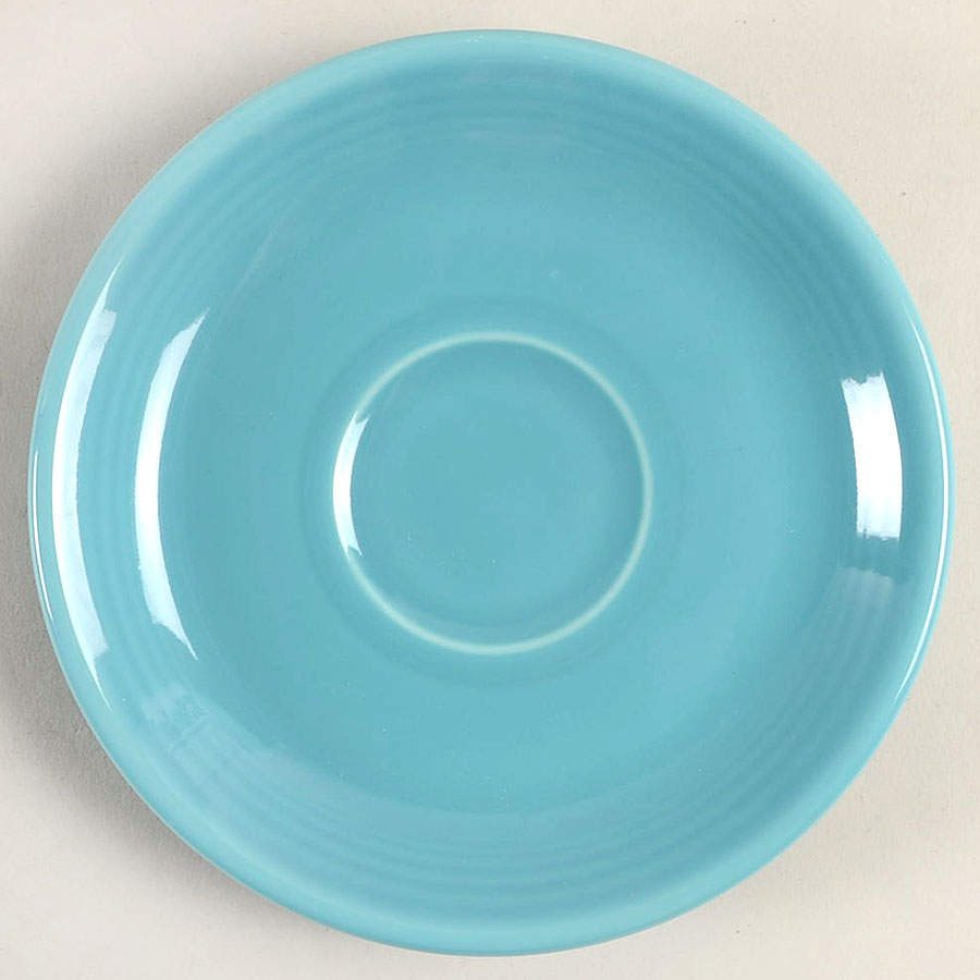 Fiesta Turquoise (Intro 1986) Saucer by Homer Laughlin -1