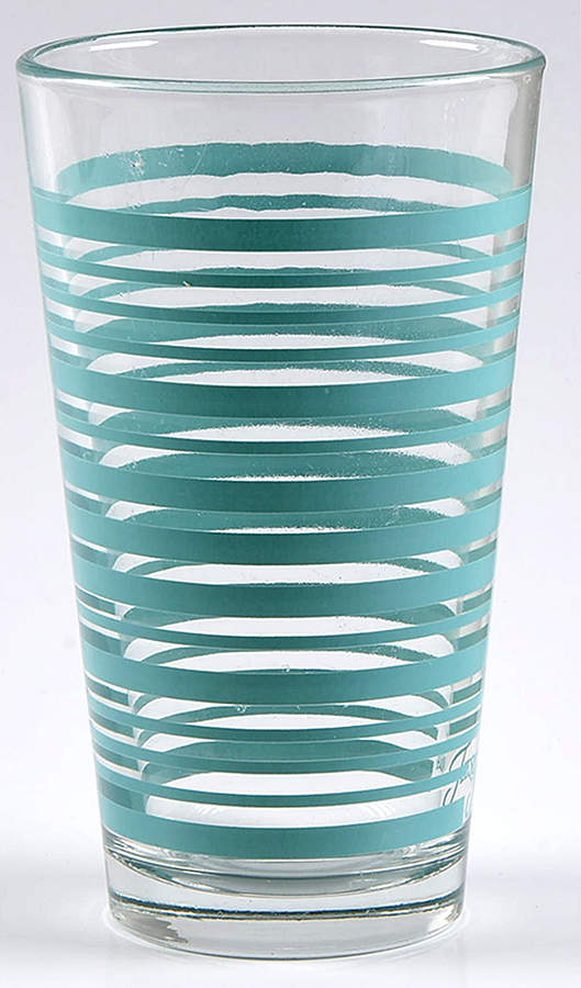Fiesta Turquoise (Intro 1986) Glassware Highball by Homer Laughlin -1