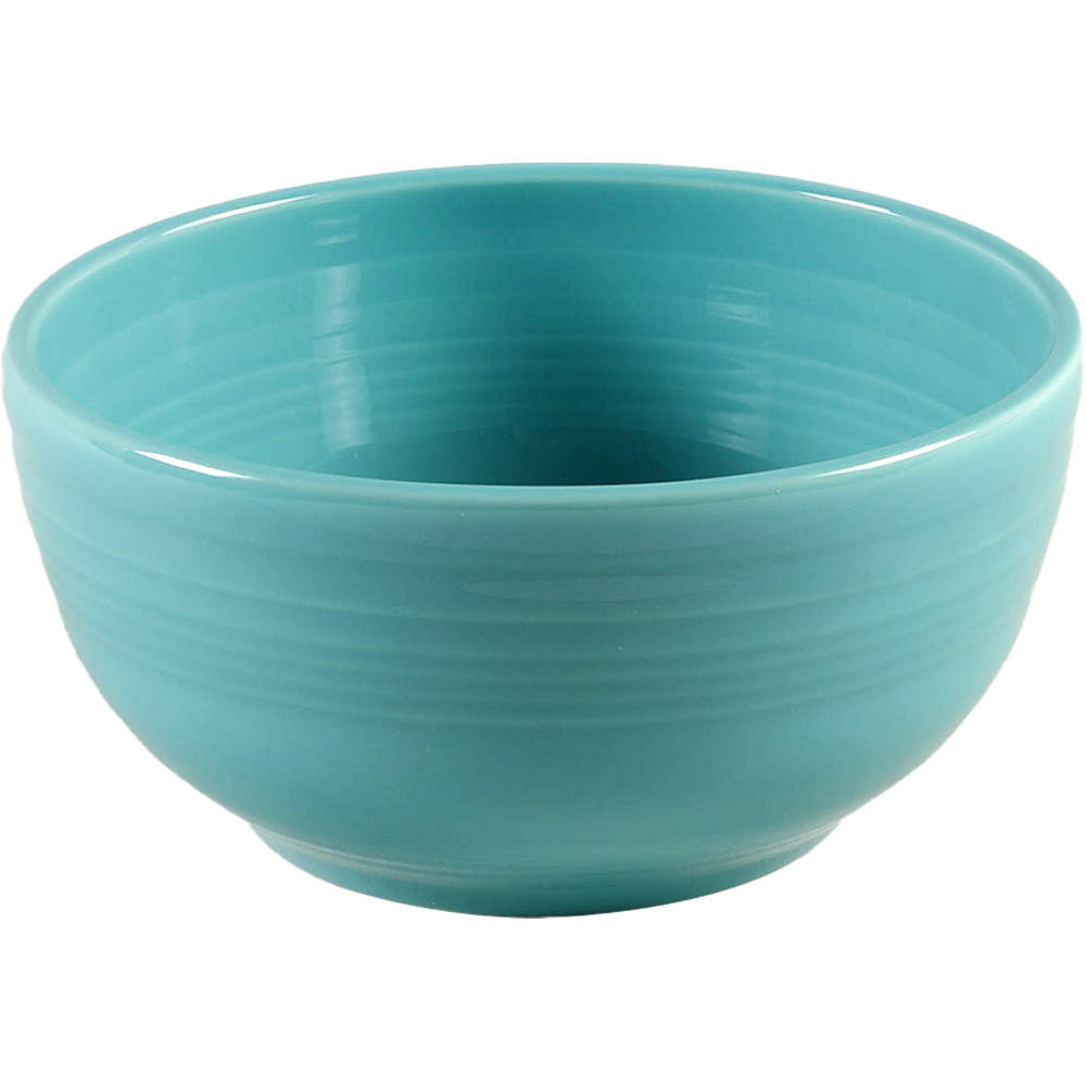 Fiesta Turquoise (Intro 1986) 22 Oz Small Bistro Bowl by Homer Laughlin -1