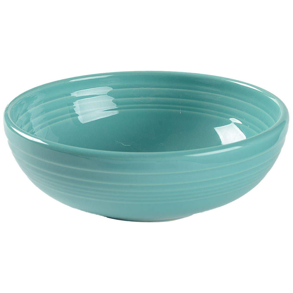 Fiesta Turquoise (Intro 1986) 7" Bistro Bowl by Homer Laughlin -1