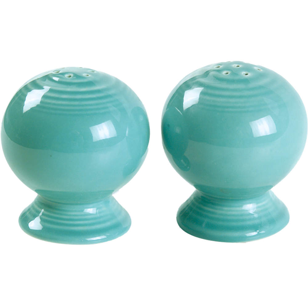 Fiesta Turquoise (Intro 1986) Salt & Pepper Set by Homer Laughlin -1