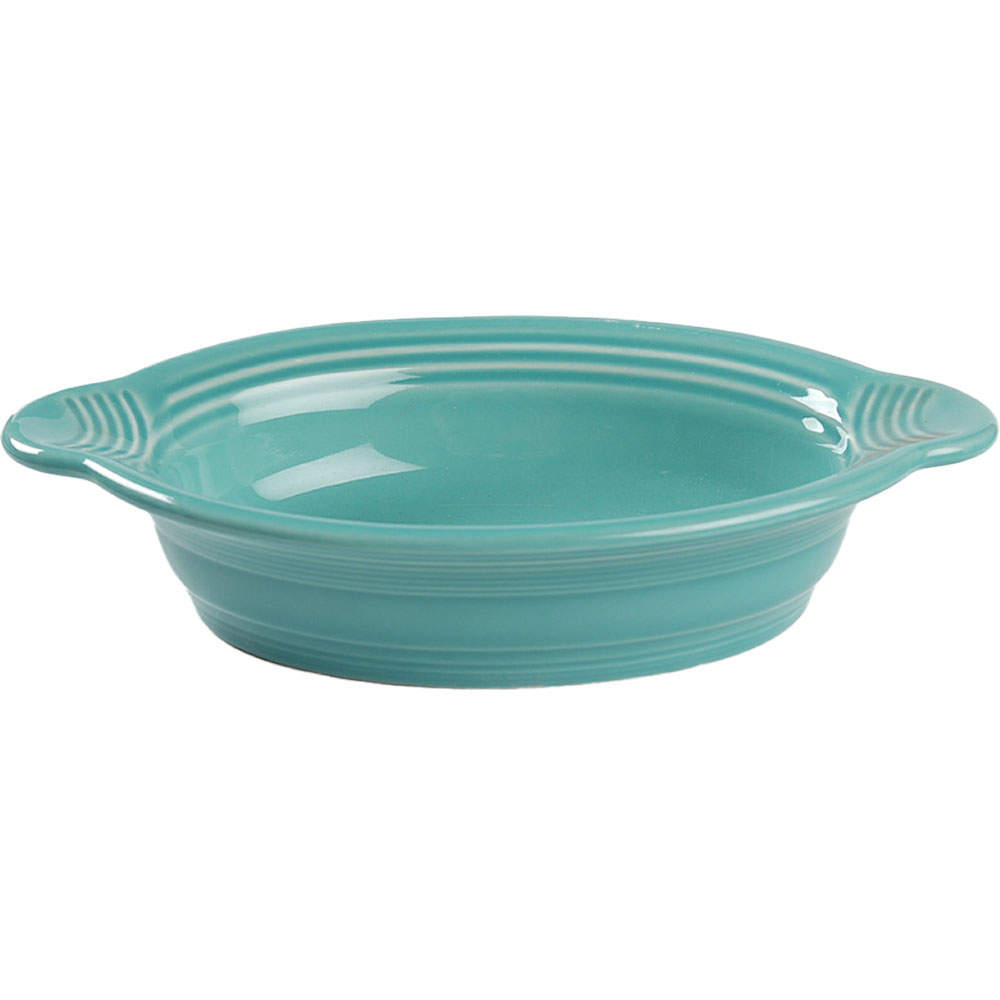 Fiesta Turquoise (Intro 1986) Open Individual Casserole by Homer Laughlin -1