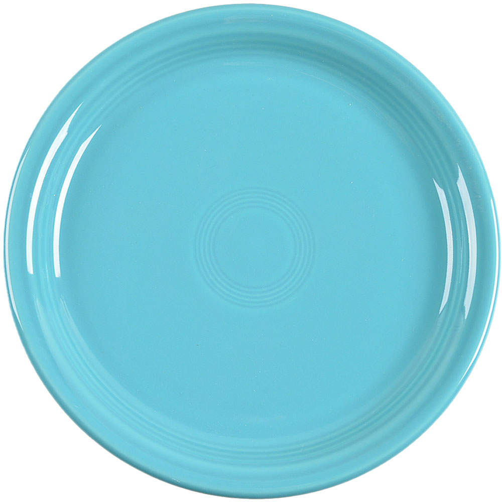 Fiesta Turquoise (Intro 1986) 9" Round Buffet Plate by Homer Laughlin -1