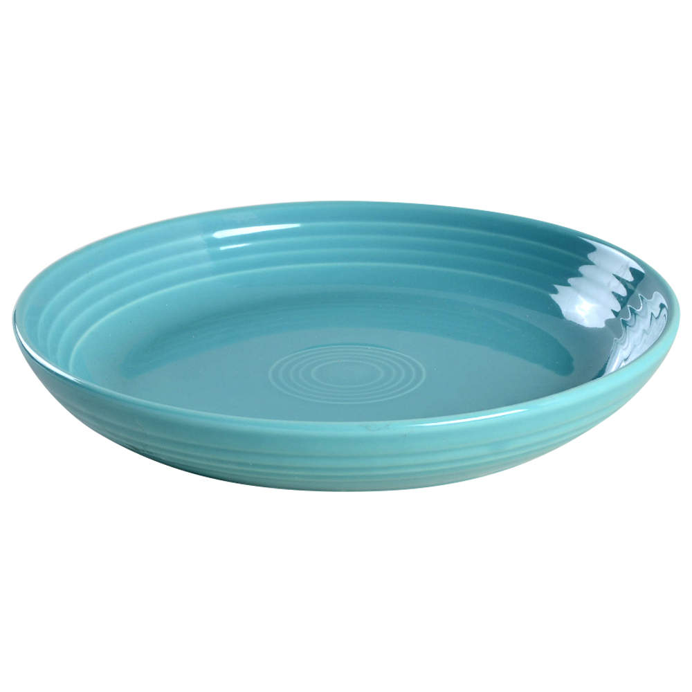Fiesta Turquoise (Intro 1986) Luncheon/Salad Bowl by Homer Laughlin -1