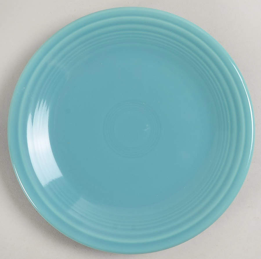 Fiesta Turquoise (Intro 1986) Salad Plate by Homer Laughlin -1