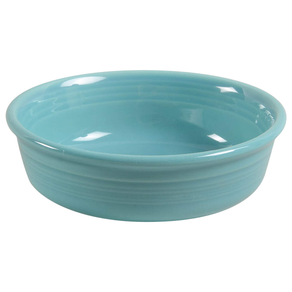 Fiesta Turquoise (Intro 1986) Coupe Cereal Bowl by Homer Laughlin -1