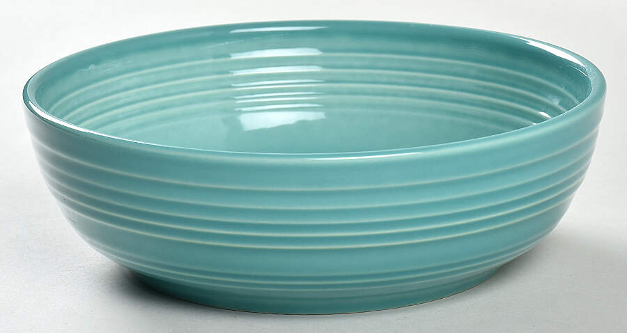 Fiesta Turquoise (Intro 1986) 6" Salad Serving Bowl by Homer Laughlin -1