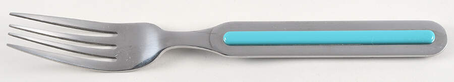 Fiesta Turquoise (Intro 1986) Dinner Fork (7 1/2" or Larger) by Homer Laughlin -1