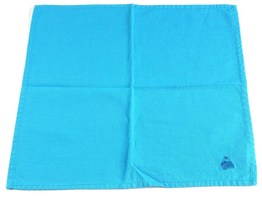 Fiesta Turquoise (Intro 1986) Cloth Napkin by Homer Laughlin -1