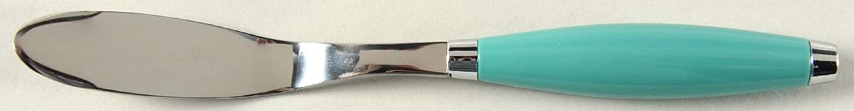 Fiesta Turquoise (Intro 1986) Spreader (for Dip and Spreader) by Homer Laughlin -1