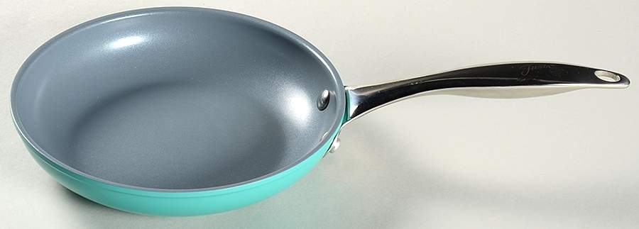 Fiesta Turquoise (Intro 1986) 8" Open Frypan by Homer Laughlin -1