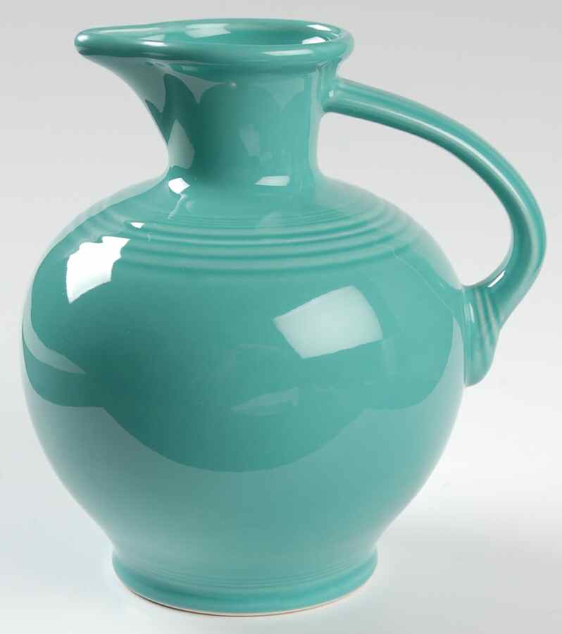 Fiesta Turquoise (Intro 1986) Open Carafe by Homer Laughlin -1