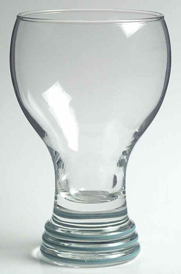 Fiesta Turquoise (Intro 1986) 16 Oz Glassware Goblet by Homer Laughlin -1