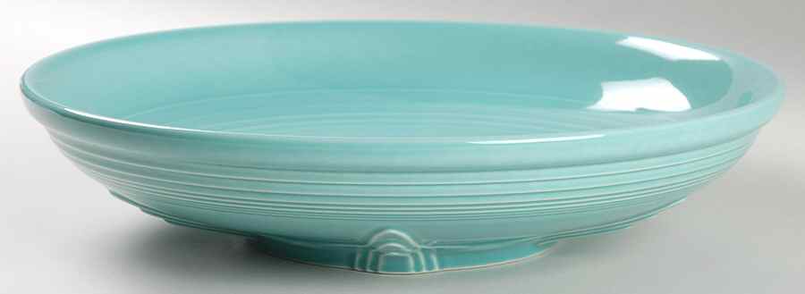 Fiesta Turquoise (Intro 1986) 11" Presentation Bowl by Homer Laughlin -1