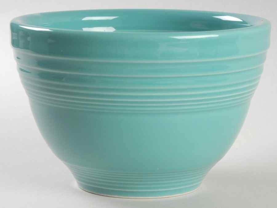Fiesta Turquoise (Intro 1986) 6" Prep Bowl by Homer Laughlin -1