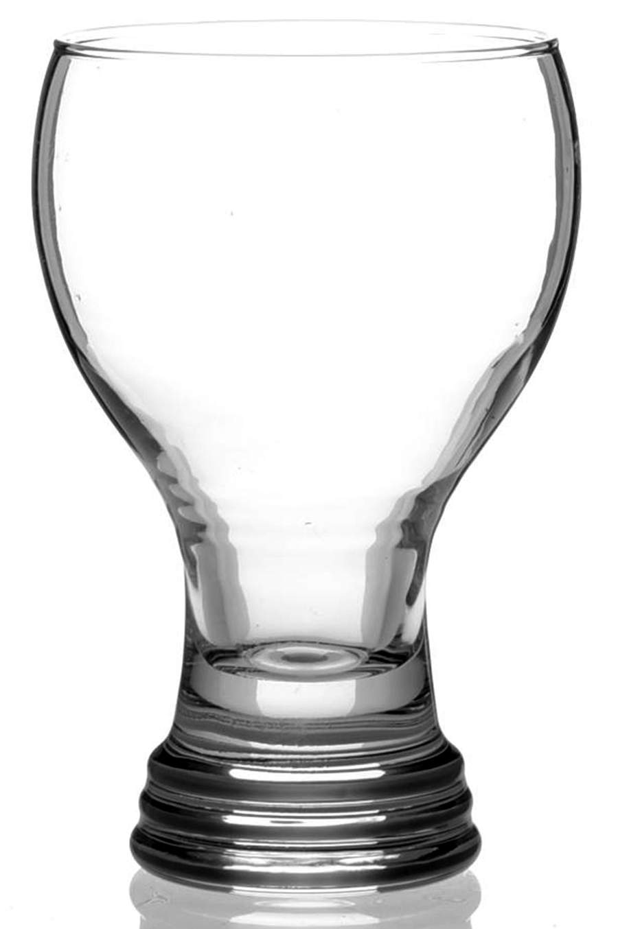 Fiesta White (Intro 1986) 14 Oz Glassware Goblet by Homer Laughlin -1