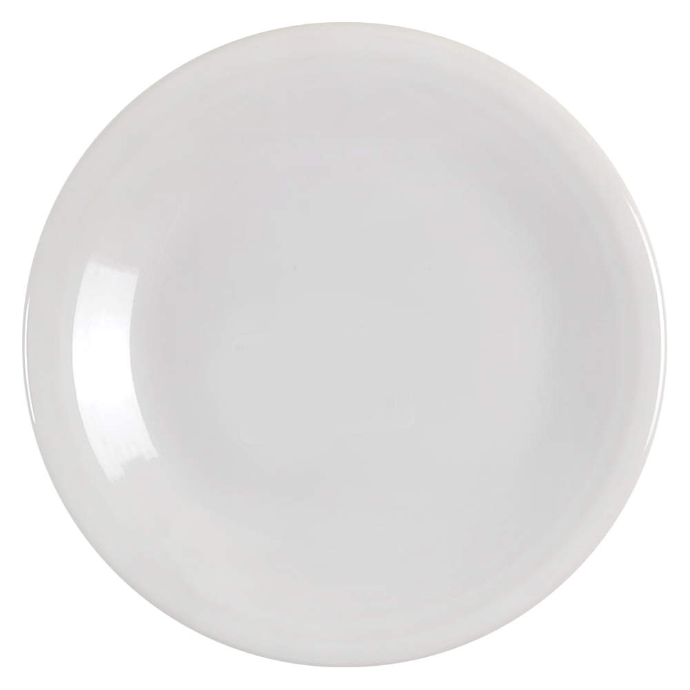 Fiesta White (Intro 1986) Salad Plate by Homer Laughlin -1