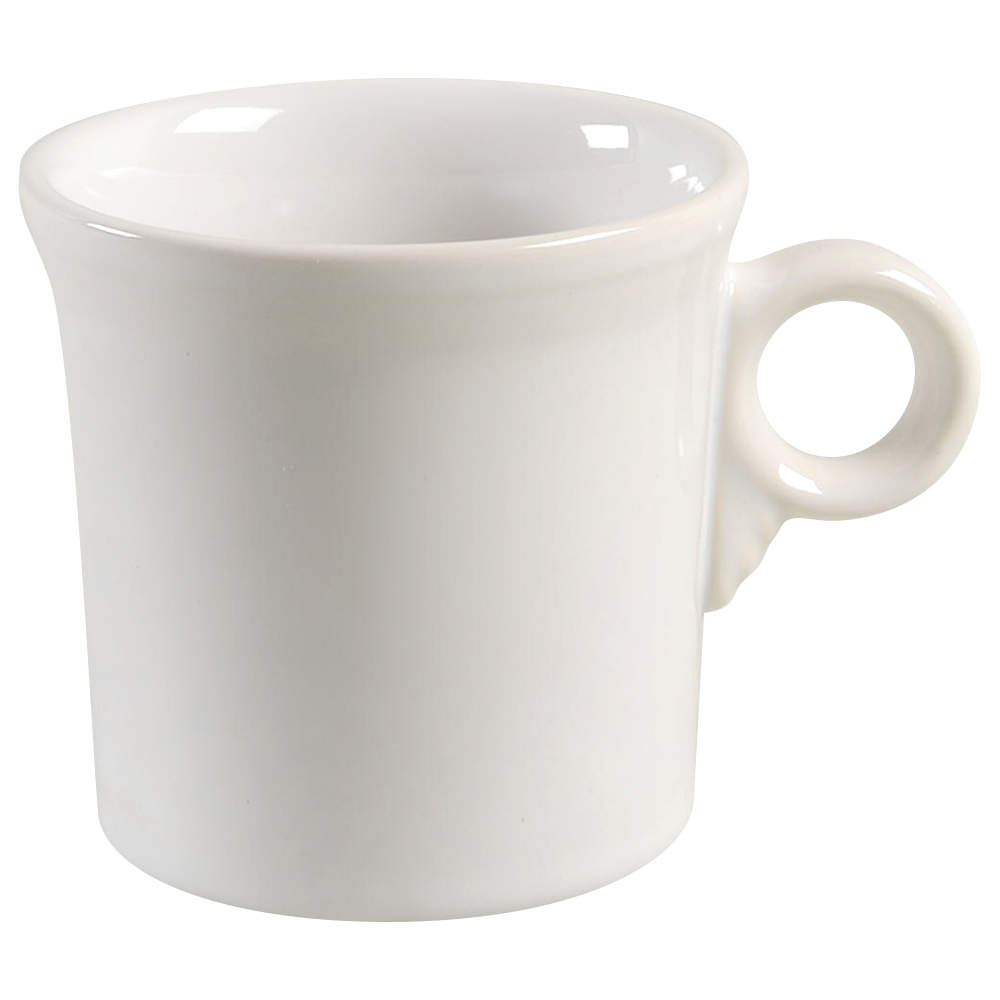 Fiesta White (Intro 1986) Mug by Homer Laughlin -1