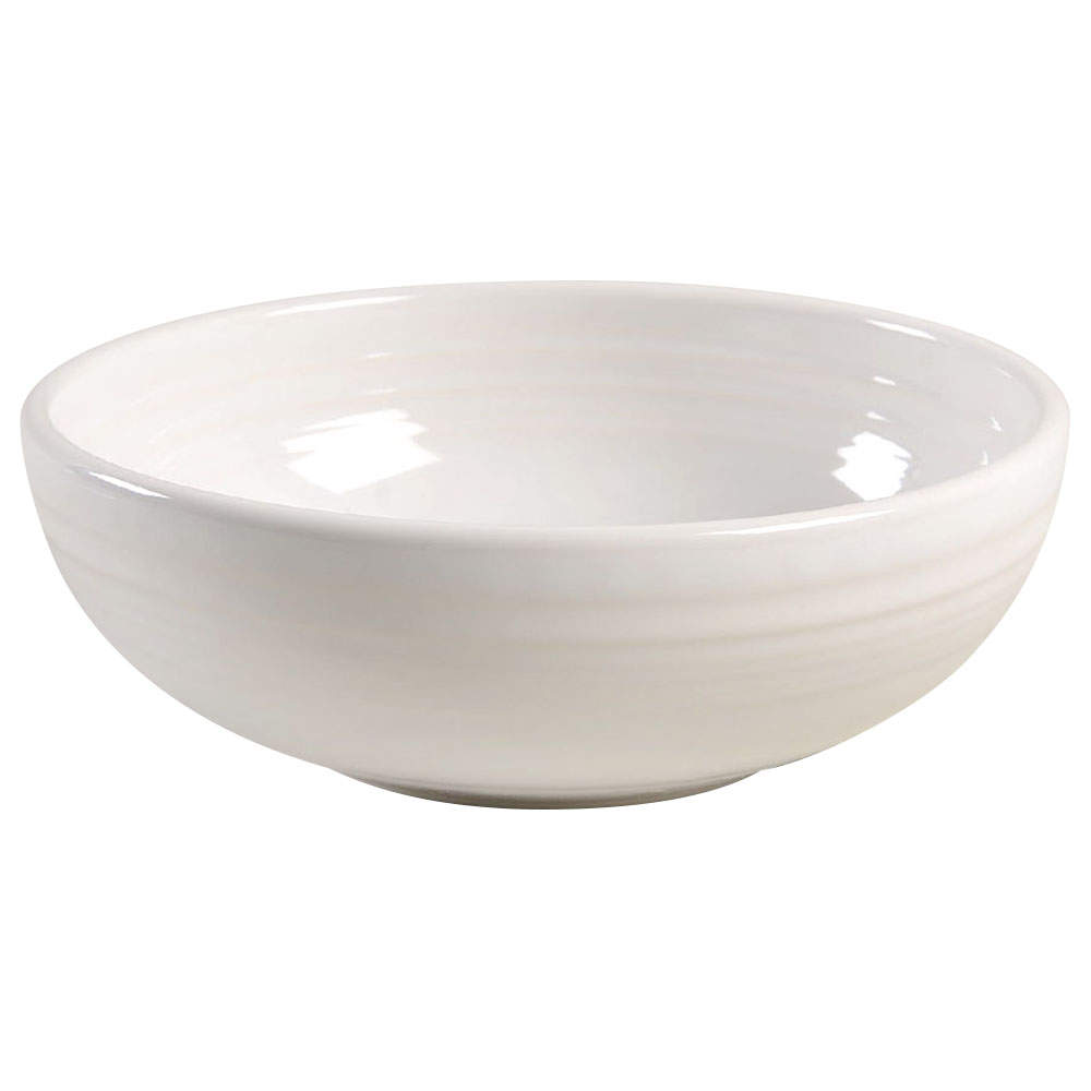 Fiesta White (Intro 1986) 7" Bistro Bowl by Homer Laughlin -1