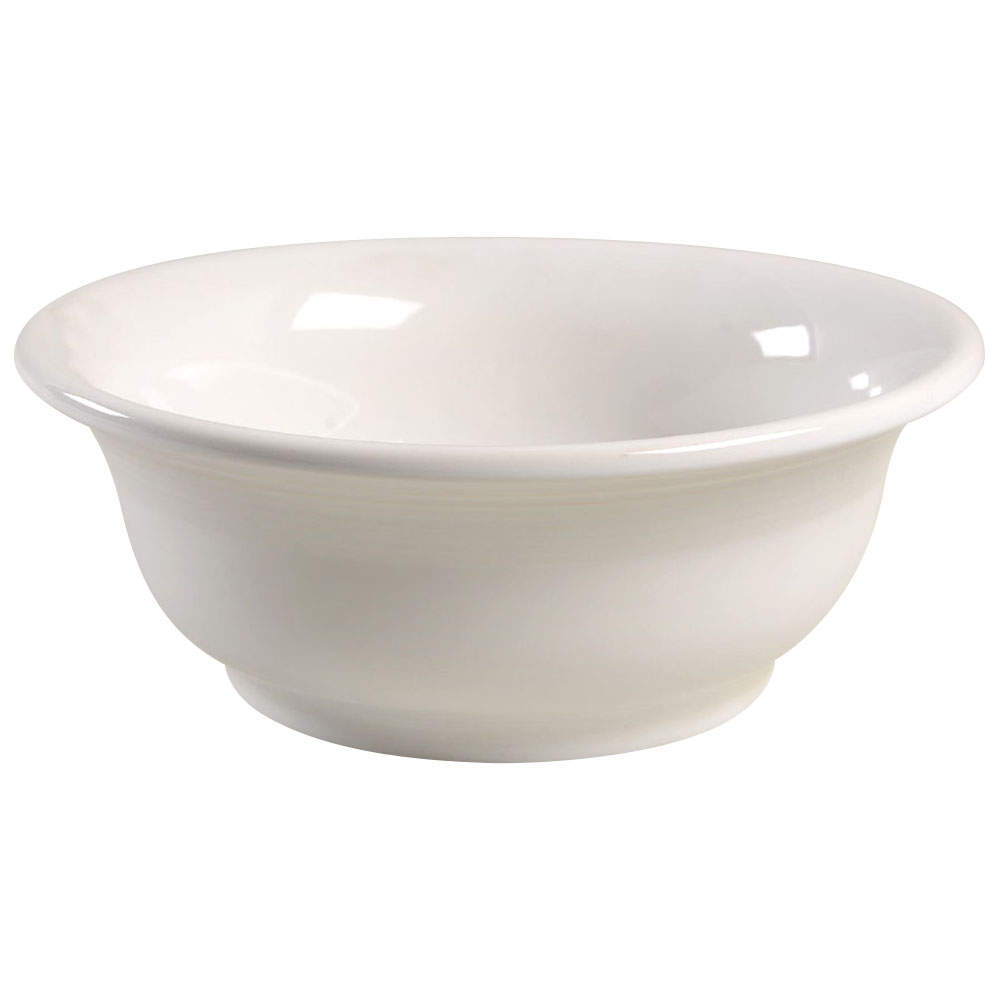 Fiesta White (Intro 1986) 9" Mixing Bowl by Homer Laughlin -1