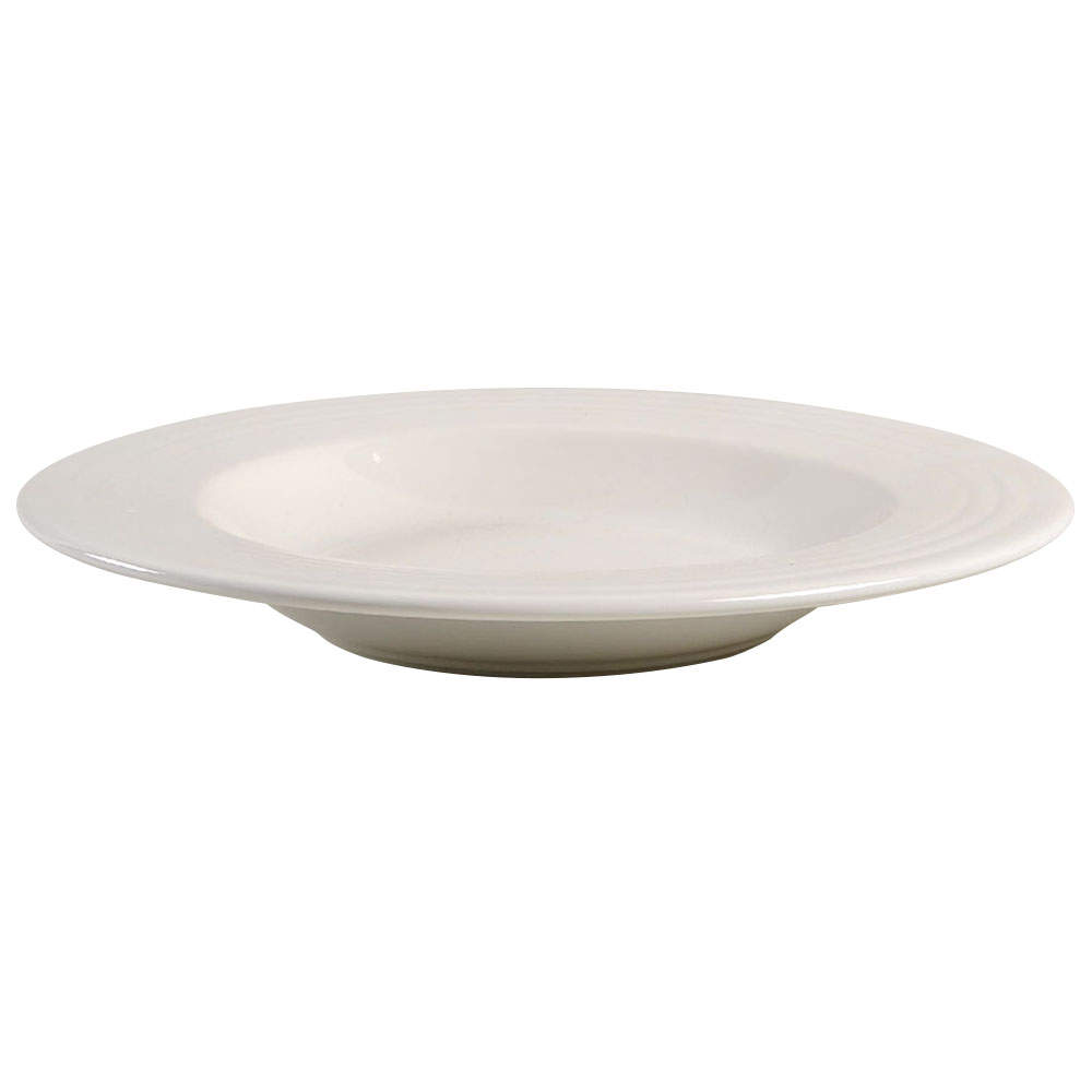 Fiesta White (Intro 1986) 12" Individual Pasta Bowl by Homer Laughlin -1