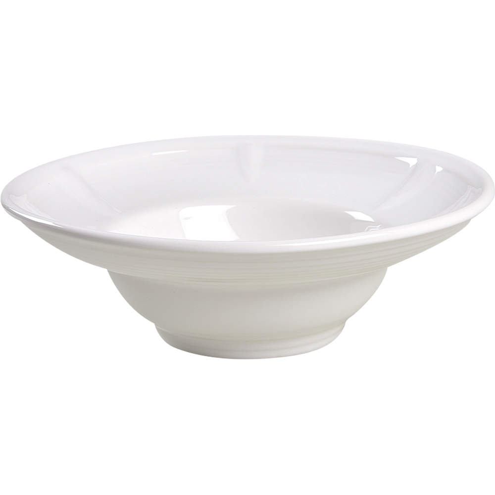 Fiesta White (Intro 1986) Signature Bowl by Homer Laughlin -1