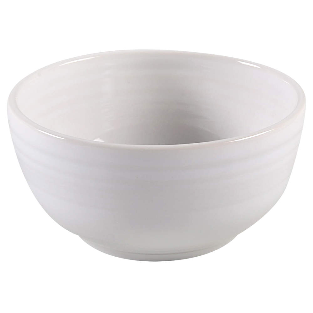 Fiesta White (Intro 1986) 22 Oz Small Bistro Bowl by Homer Laughlin -1