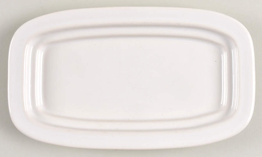 Fiesta White (Intro 1986) 1/4 Lb Butter No Lid by Homer Laughlin -1