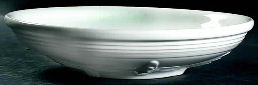 Fiesta White (Intro 1986) 11" Presentation Bowl by Homer Laughlin -1