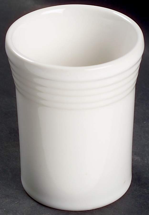 Fiesta White (Intro 1986) 6 Oz Tumbler by Homer Laughlin -1