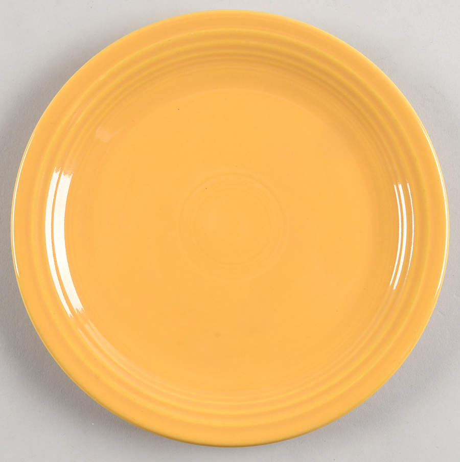 Fiesta Yellow (Older) Salad Plate by Homer Laughlin -1