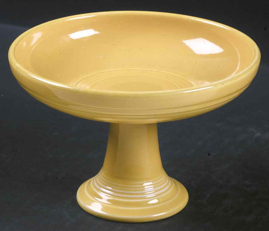 Fiesta Yellow (Older) Sweets Comport by Homer Laughlin -1
