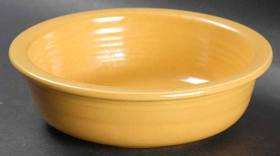 Fiesta Yellow (Older) 5 1/2" Fruit Bowl by Homer Laughlin -1