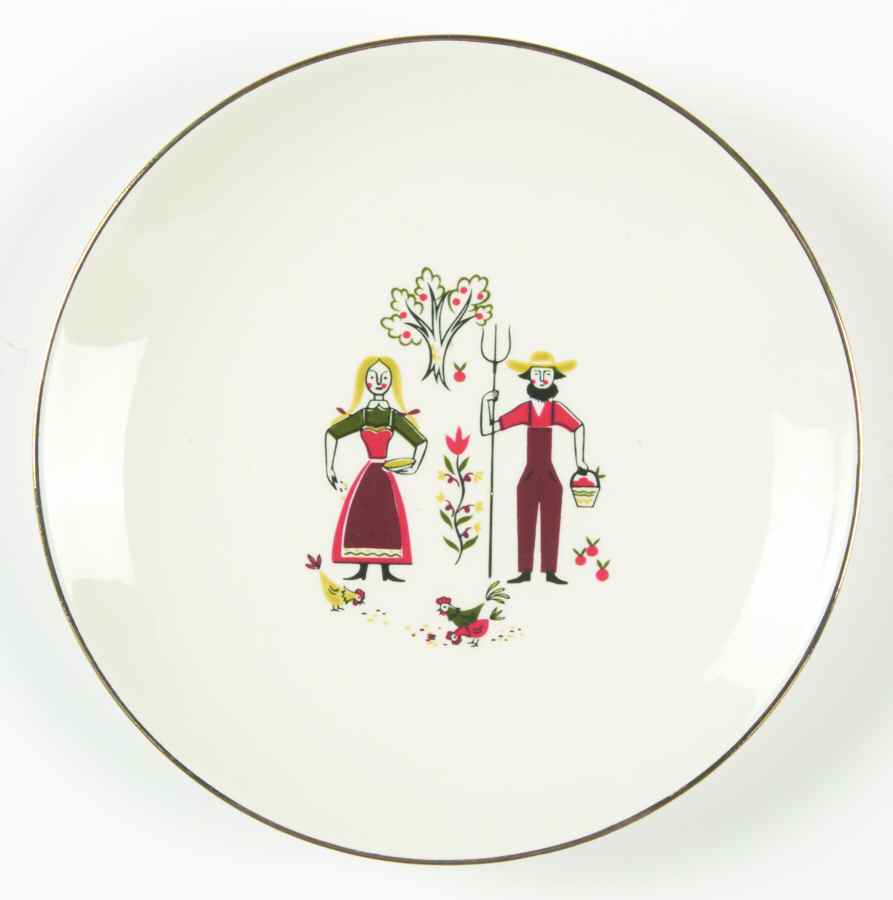 FP222 Bread & Butter Plate by Homer Laughlin -1