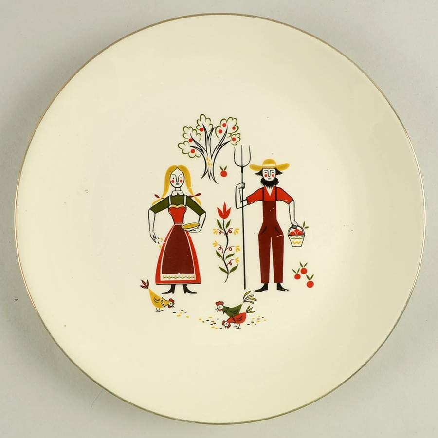 FP222 Luncheon Plate by Homer Laughlin -1