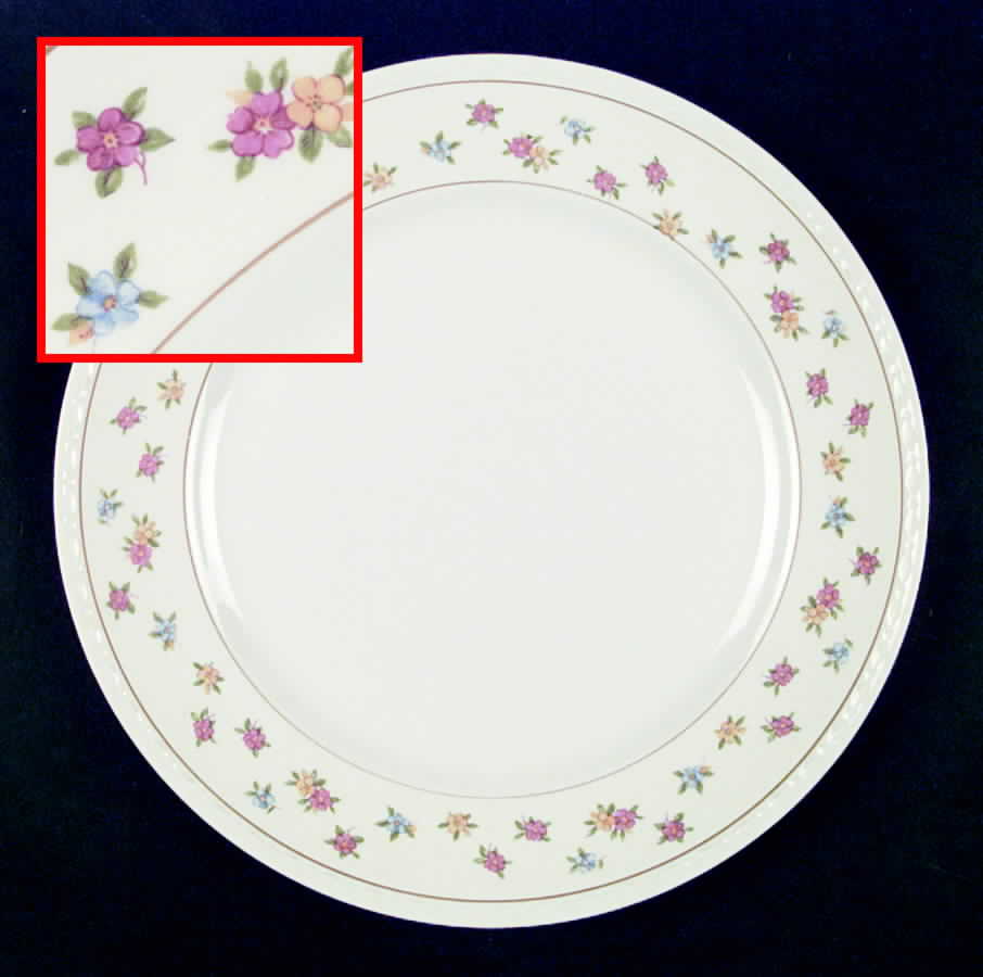 Moselle (Eggshell Georgian) Dinner Plate by Homer Laughlin -1